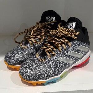 Adidas Kids Freak MD Multicolor Football Cleats 12K